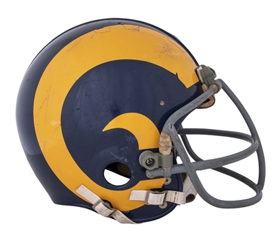 Circa 1979 Jack Youngblood Game Used Los Angeles Rams Helmet